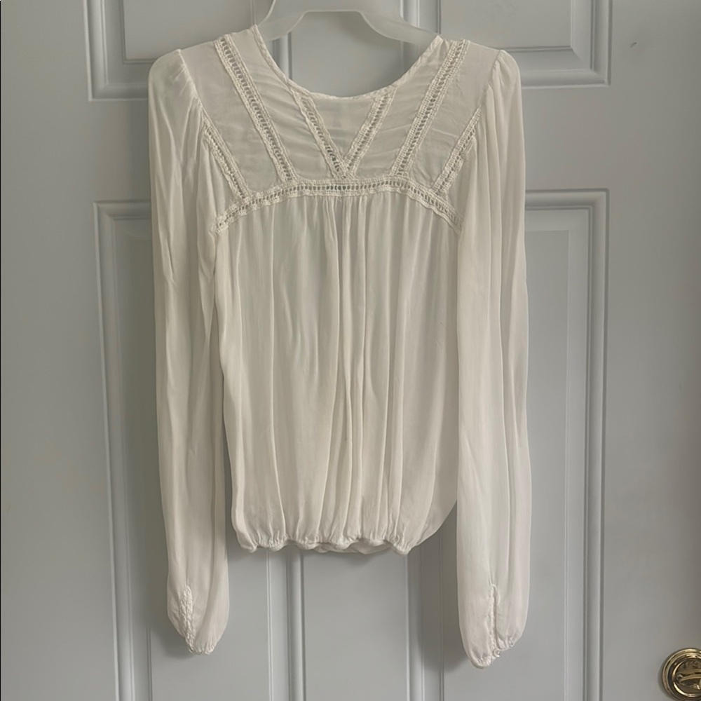 Free People Elegant White Women's Top, Size XS